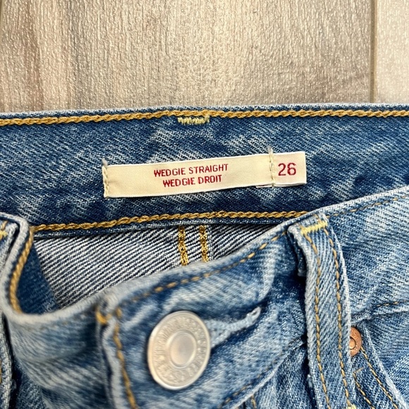 High Rise Blue Jeans - Picture 2 of 3